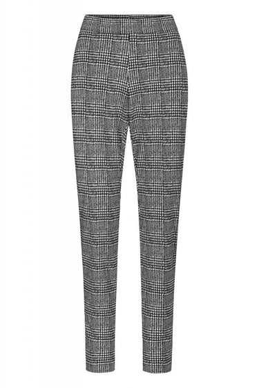 Candice O Soft Jersey Check-Pant-Raffaello Rossi-Debs Boutique